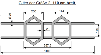 Sicherheitsgitter Securix 2000