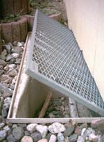 Kellerschacht - Abdeckgitter